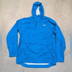 Grundens Rain Jacket Mens L Blue Flaw